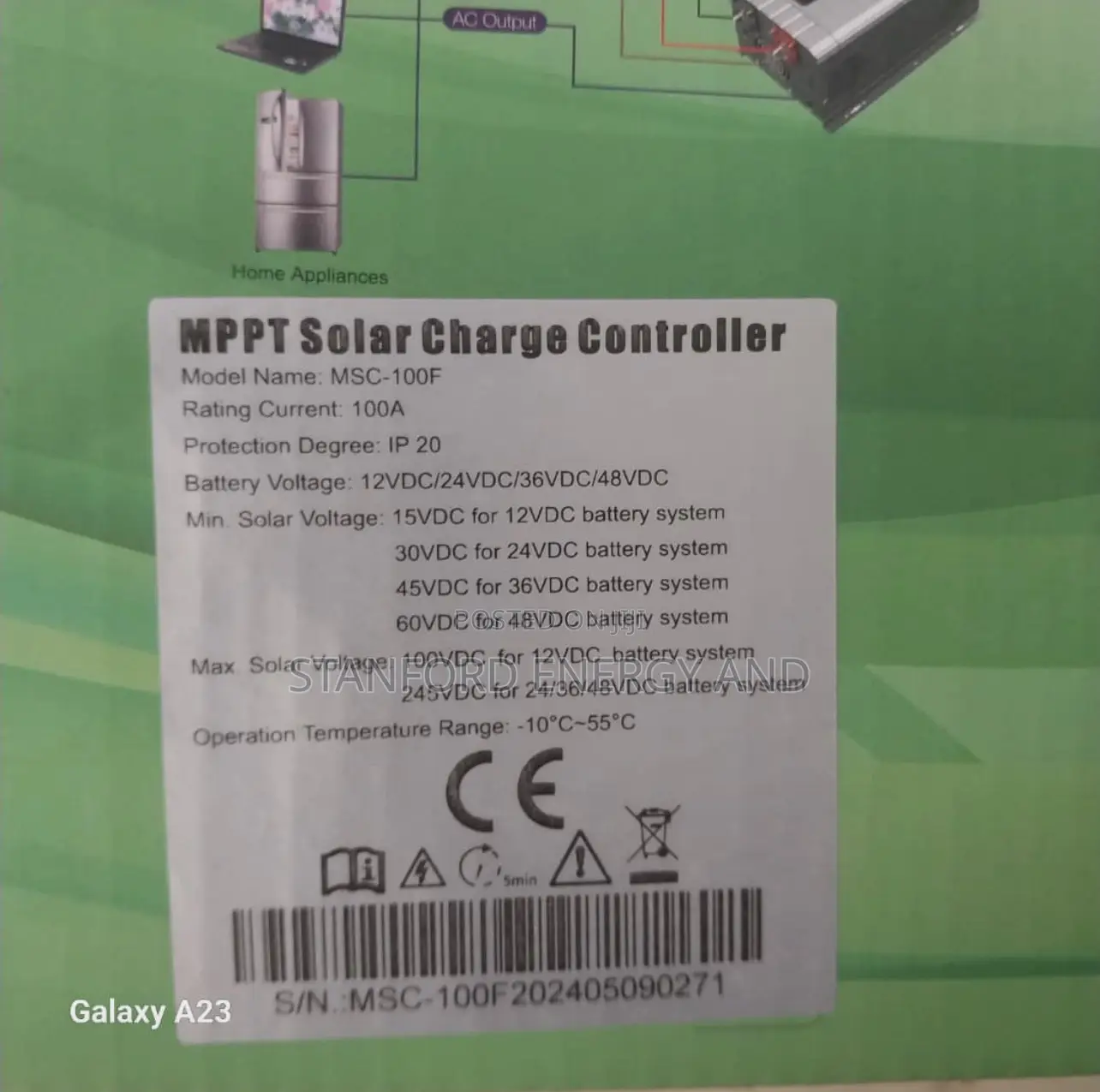 Yohako 100a Charge Controller