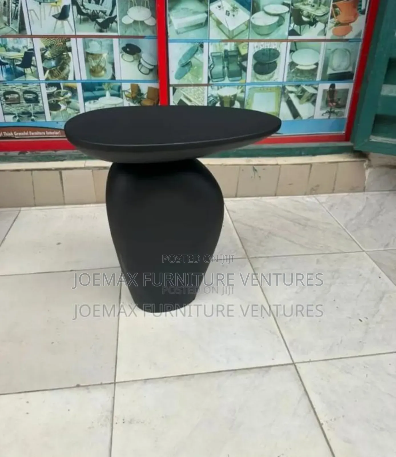 Ceramic Side Stool.