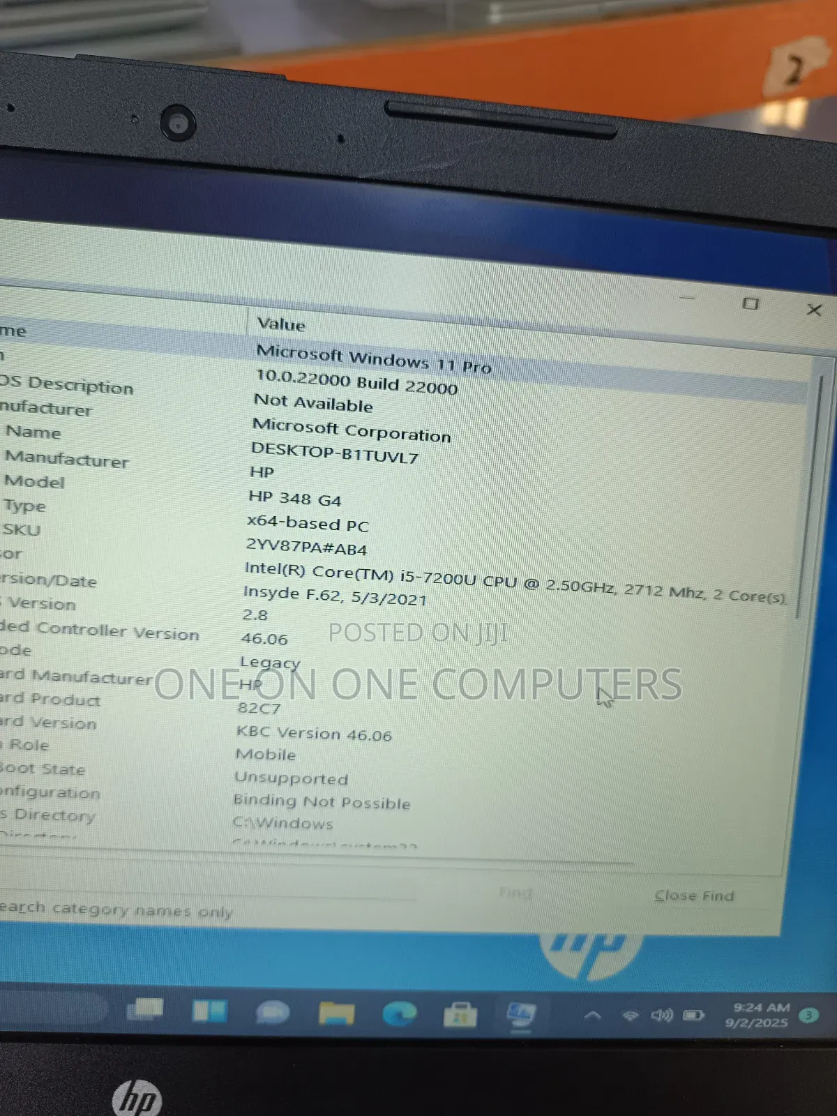Laptop HP 348 G4 8GB Intel Core I5 SSD 500GB
