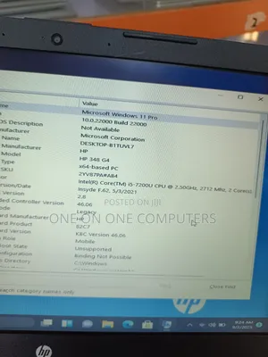 Laptop HP 348 G4 8GB Intel Core I5 SSD 500GB