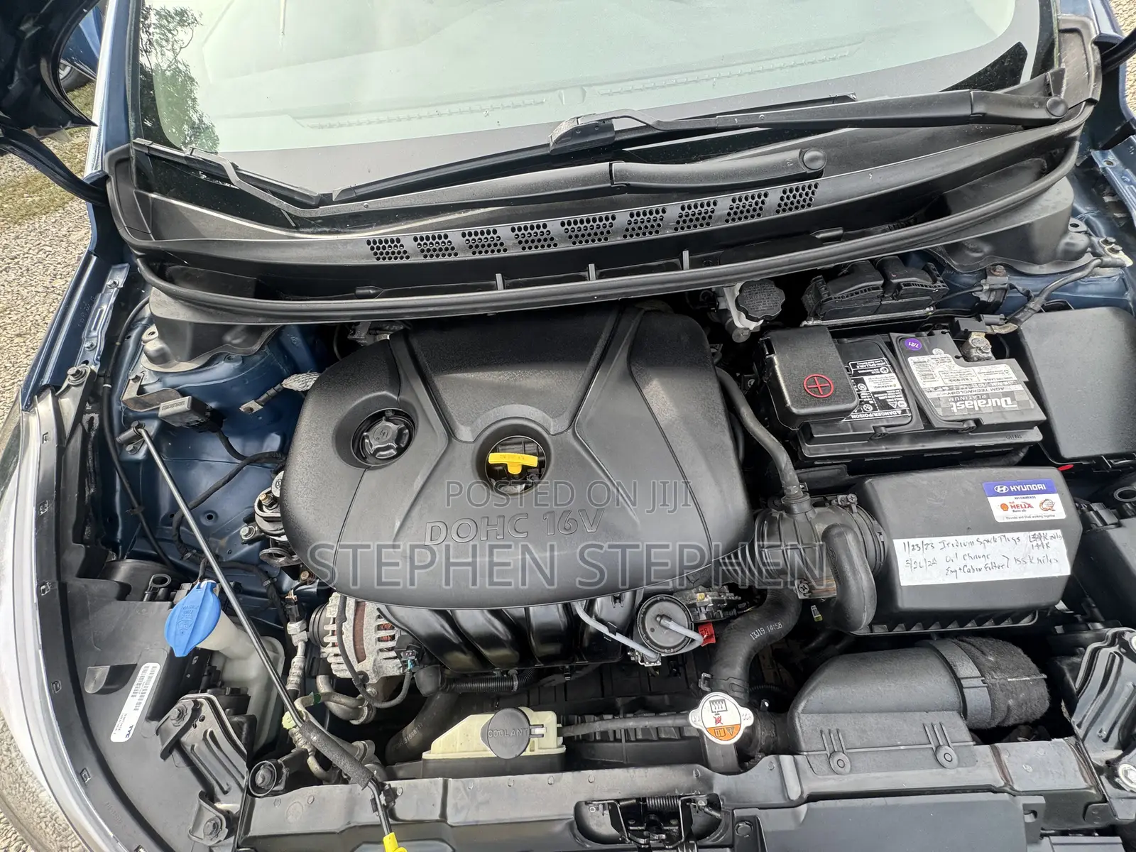 Hyundai Elantra 2013 Blue