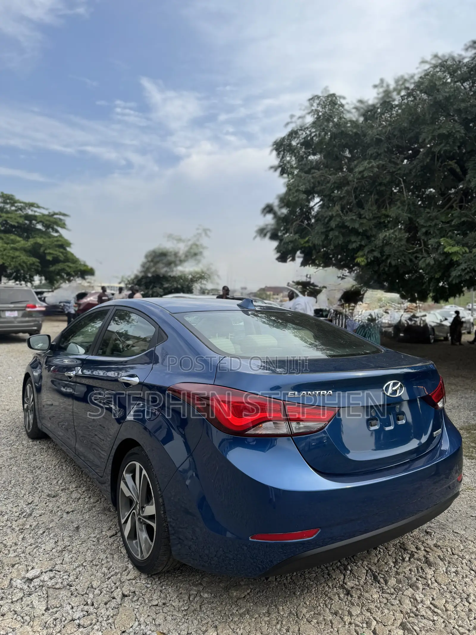 Hyundai Elantra 2013 Blue