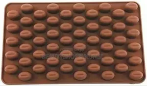Mini Coffee Beans Shaped Silicone Mold For Candy, Gummies Chocolates