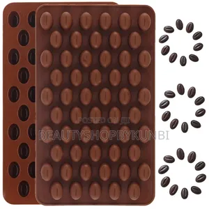 Mini Coffee Beans Shaped Silicone Mold For Candy, Gummies Chocolates