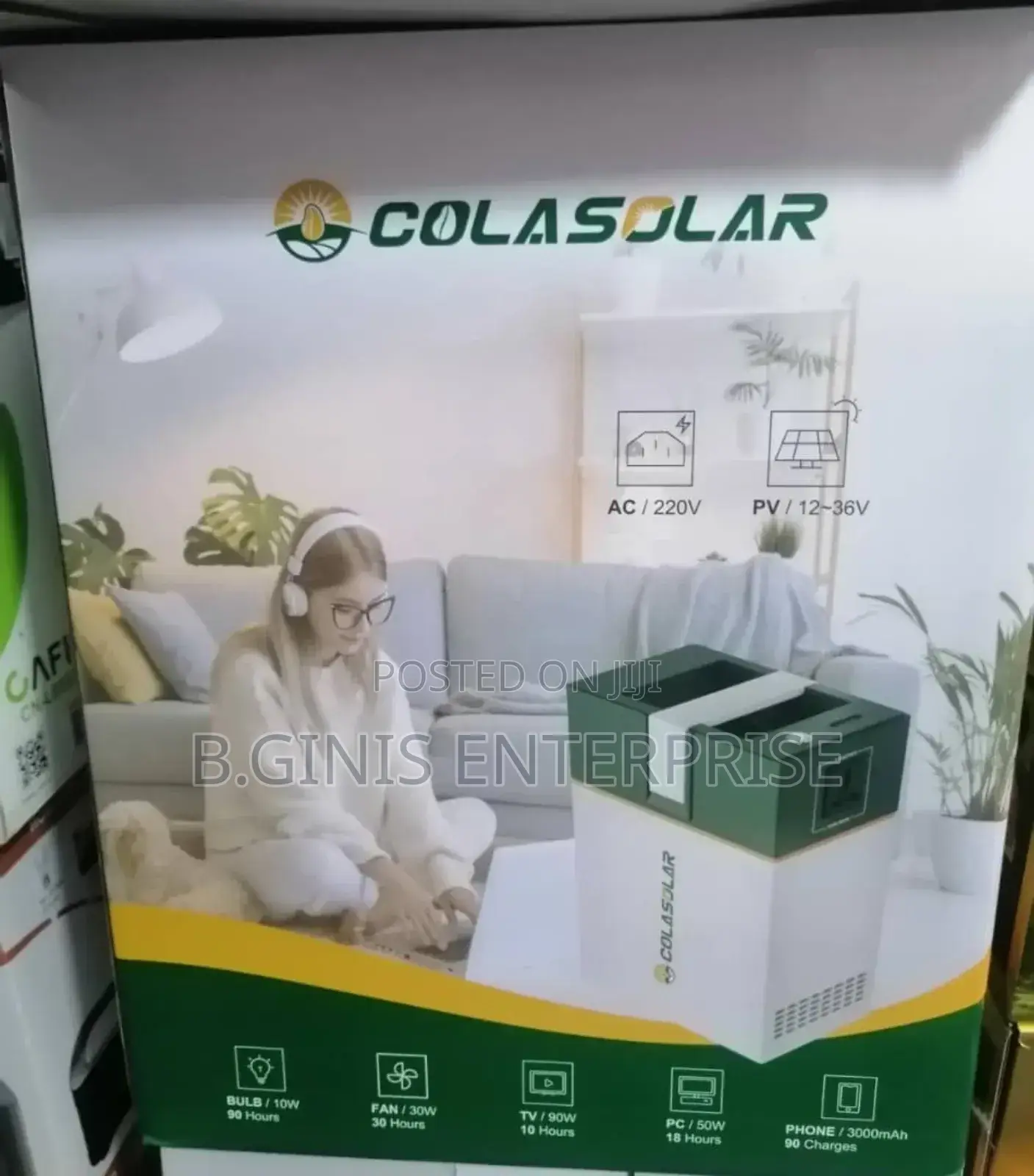 1kw Solar Generator With Panel
