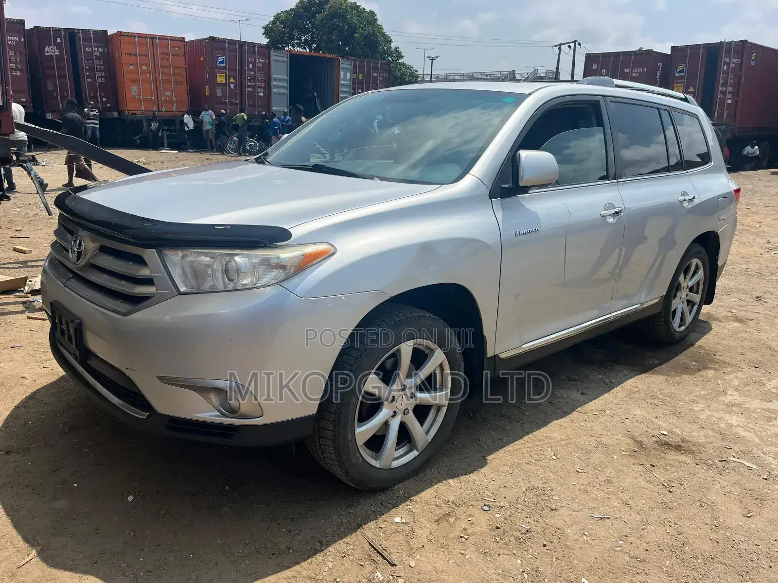 Toyota Highlander Limited 2012 Silver