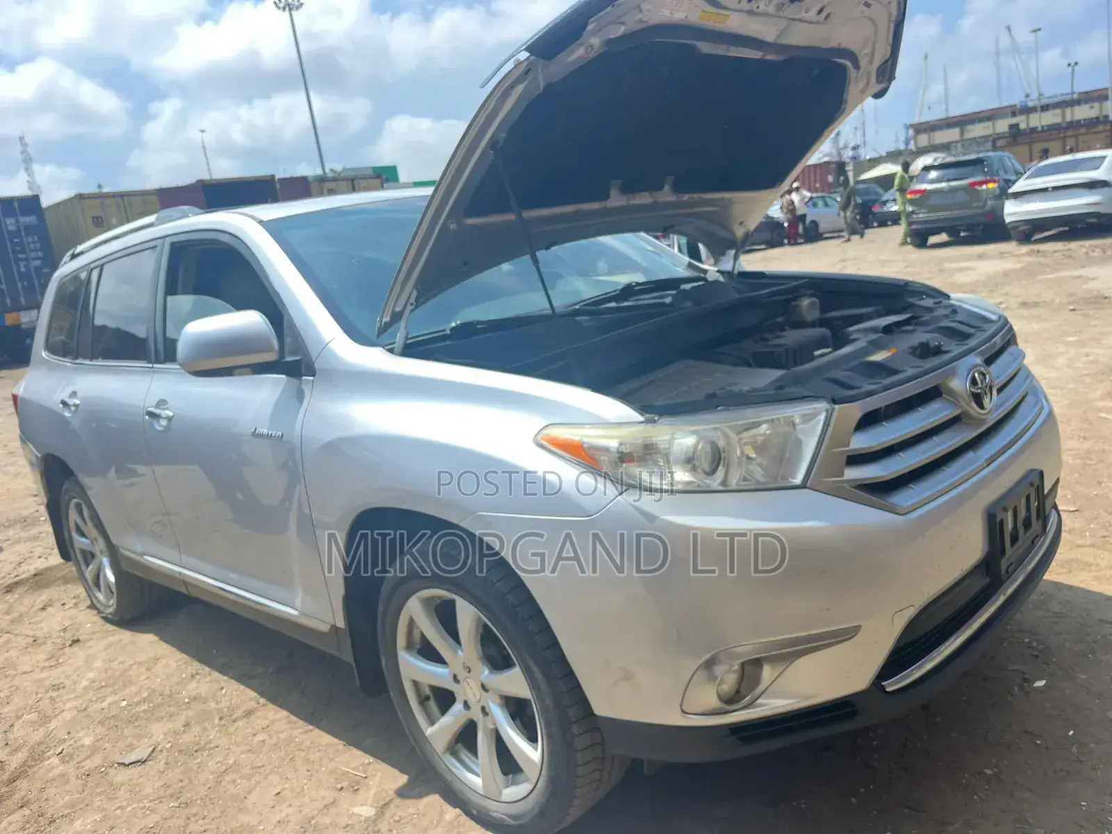 Toyota Highlander Limited 2012 Silver