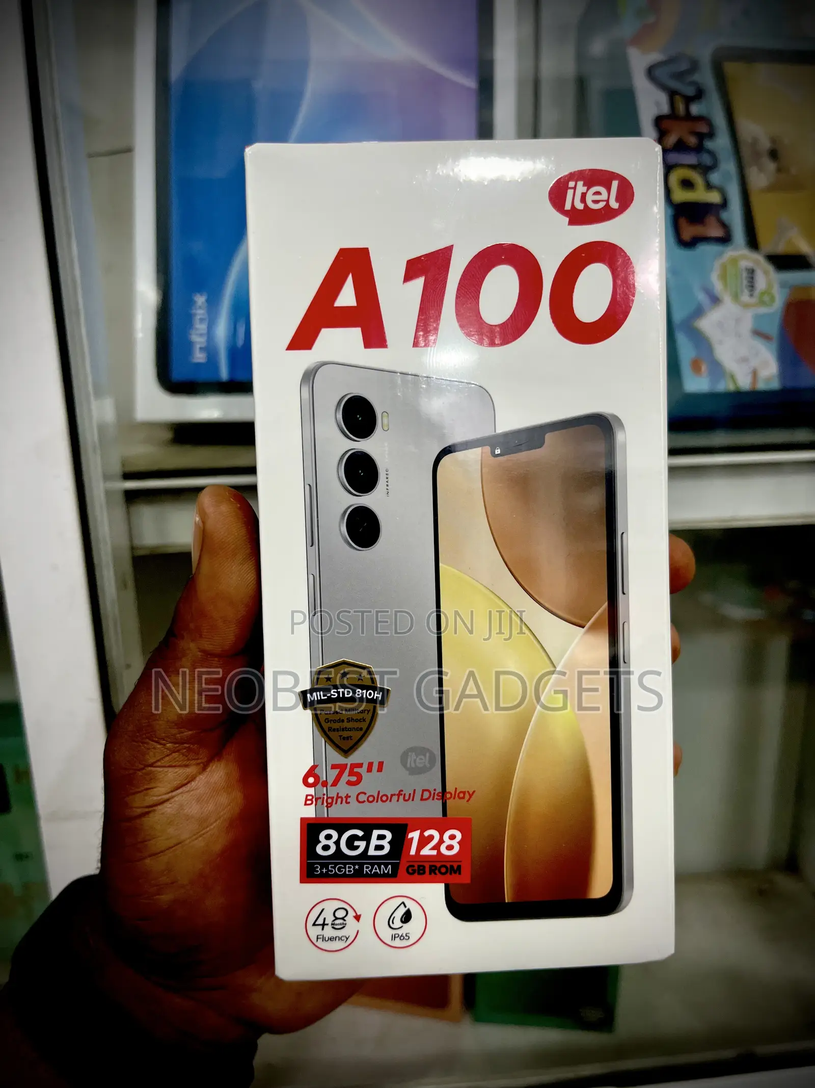 New Itel A100 128 GB