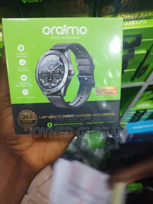 Oraimo Nova Rn Smartwatch With Bluetooth Call, Antiscratch, Music Play