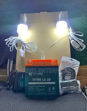 Solar Generator With 50w Panel
