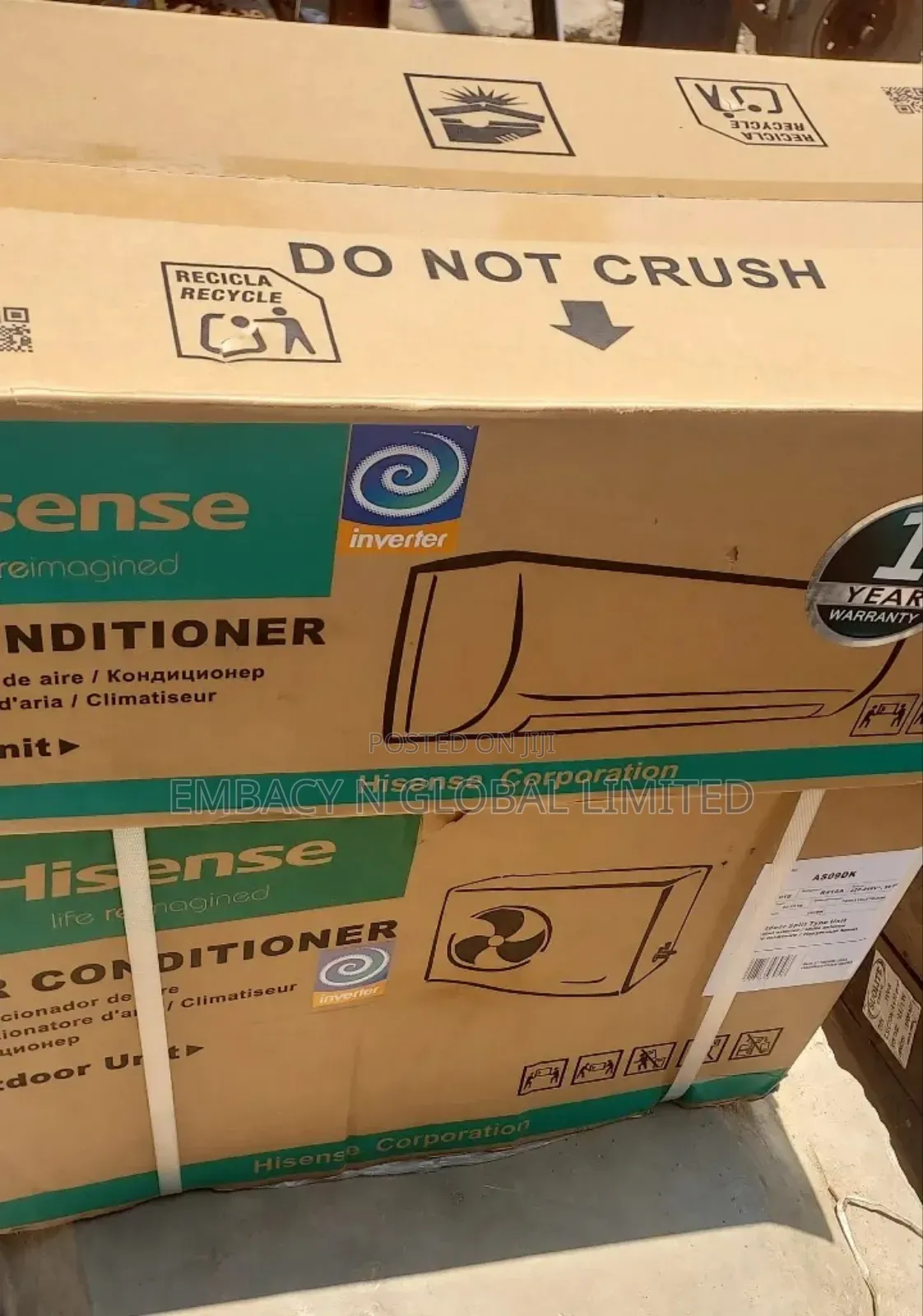 Hisense Inverter Ac 1hp