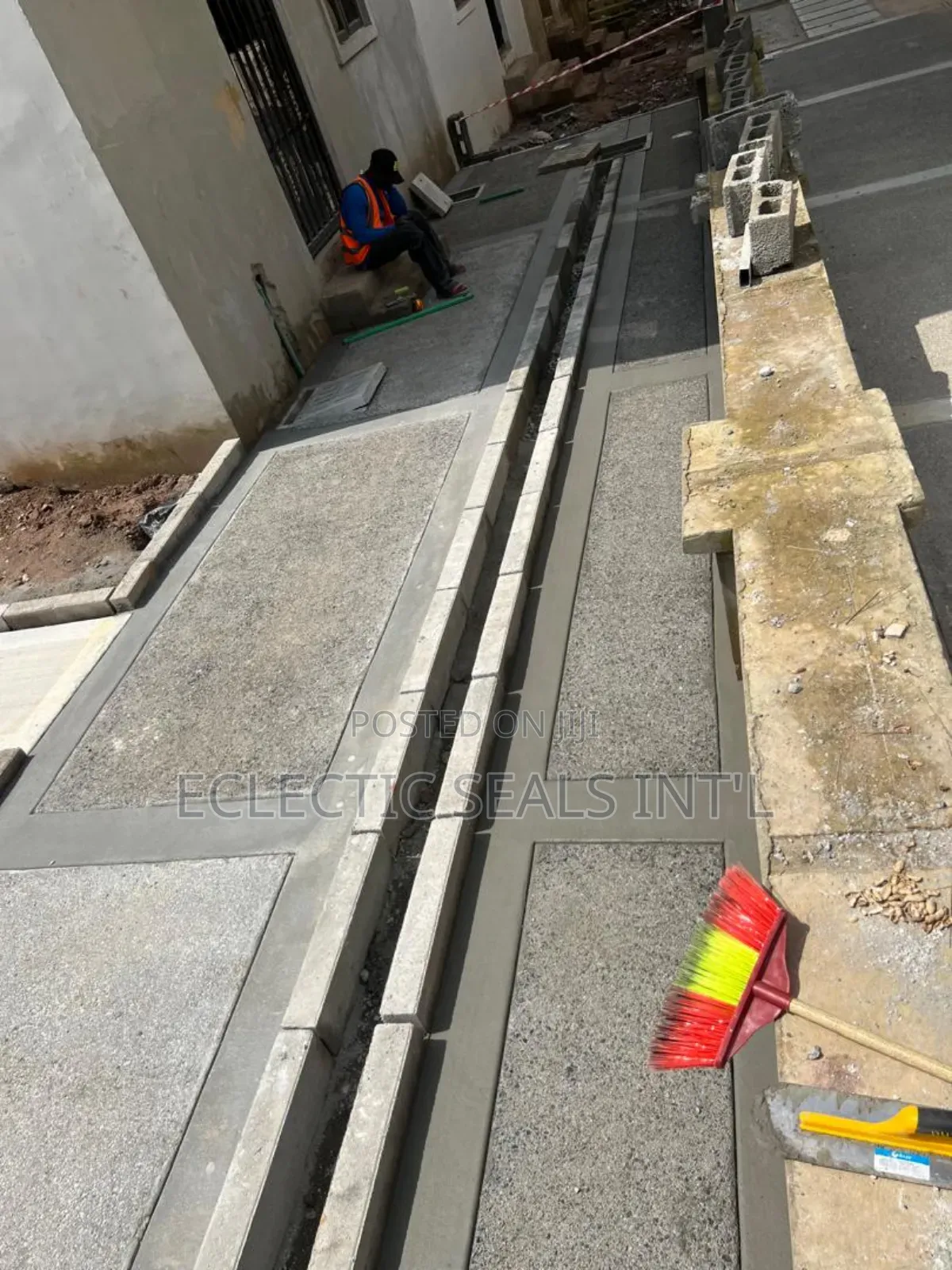 Floating Stairs Construction