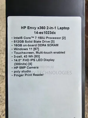 New Laptop HP 14-Dq1025cl 16GB Intel Core I7 SSD 512GB