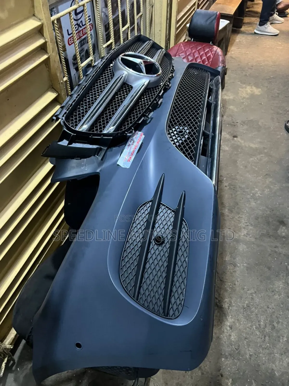 Complete Front Bumper Mercedes Benz E Class