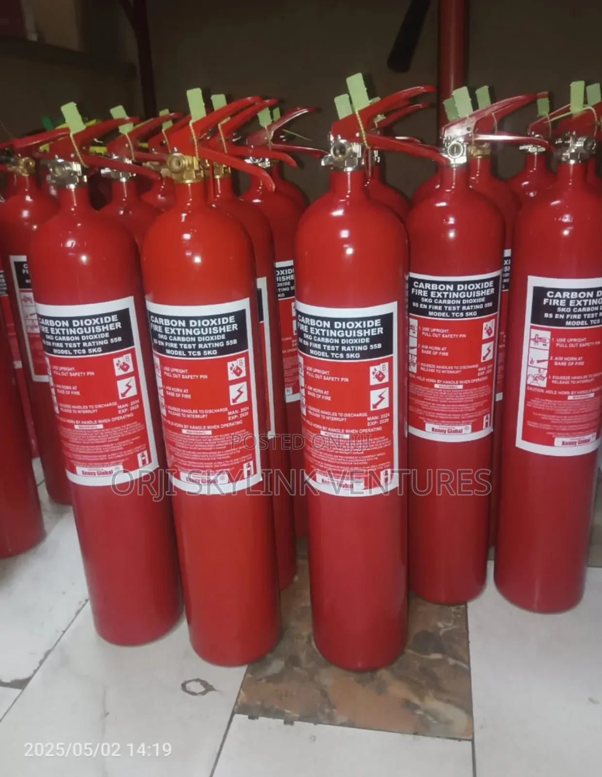 5kg Co2 Fire Extinguisher