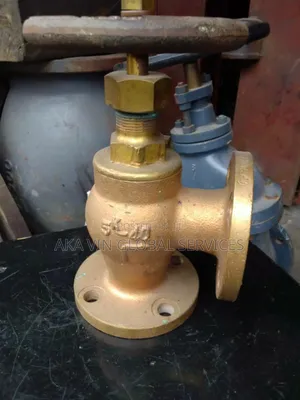 40 Mm 1-1/2" Bronze Brass Marine Flanged Angle Valve