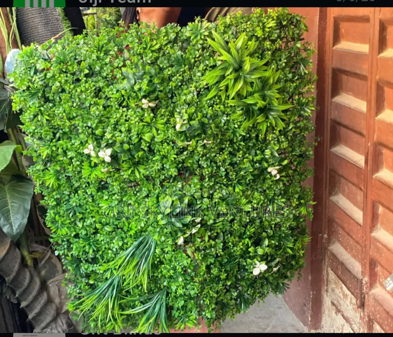 100cm Artificial Wall Flower Mat