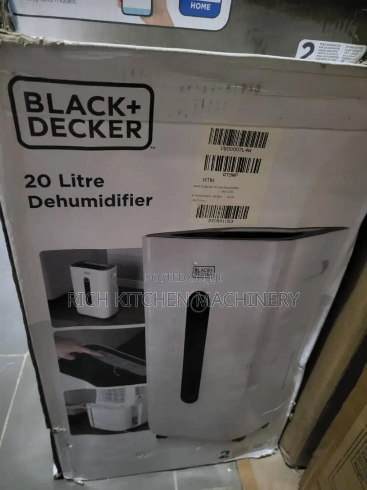 20 Litres Dehumidifier (Black and Decker)