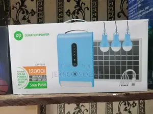 Solar Power Charging And Lighting Kit