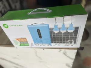 Solar Power Charging And Lighting Kit