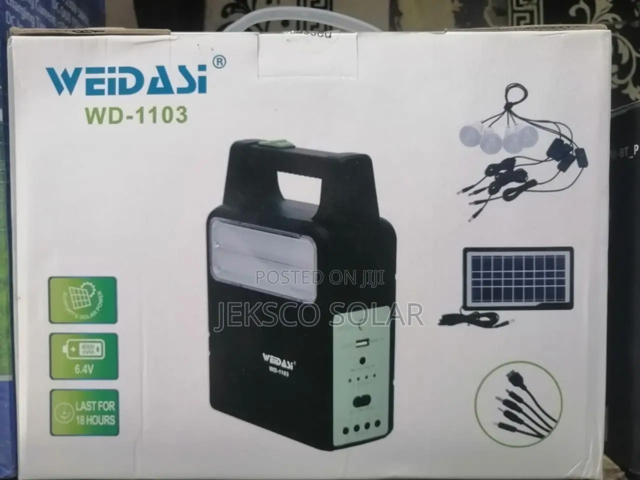 Solar Charging And Lighting Lamp
