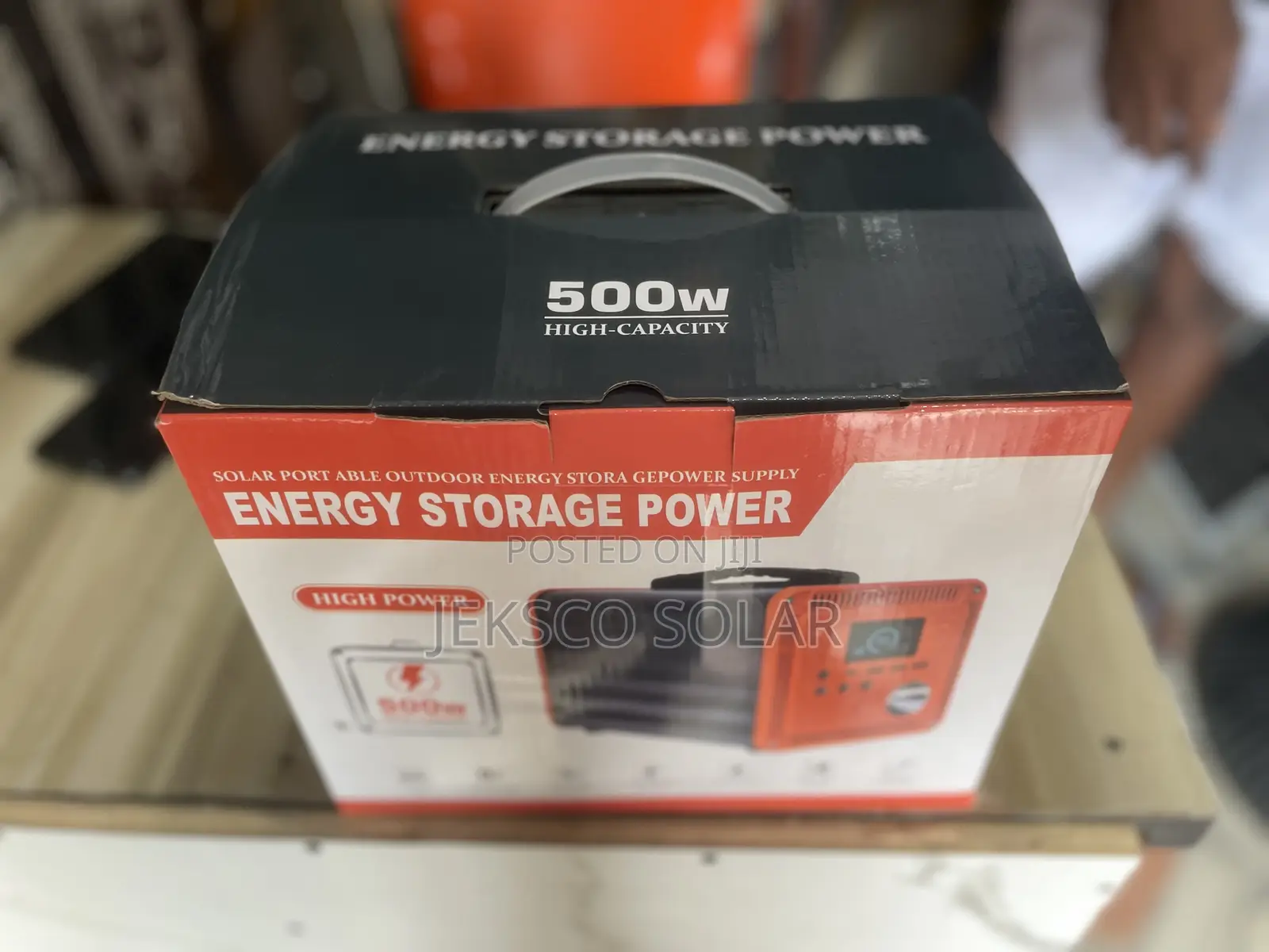 Energy Storage Solar Generator 500w, 40ah With Panel.