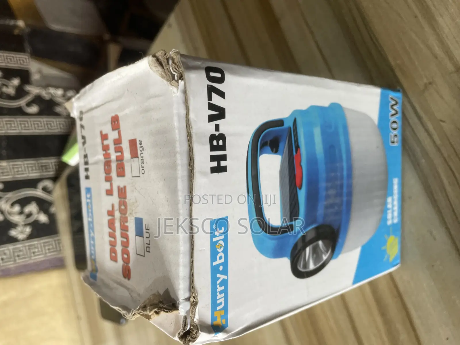 Solar Power Light And Bulb