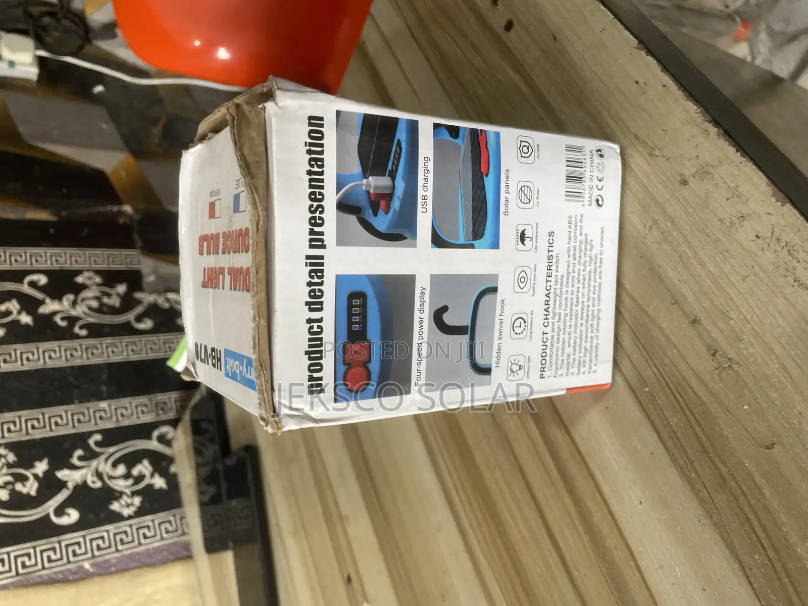 Solar Power Light And Bulb