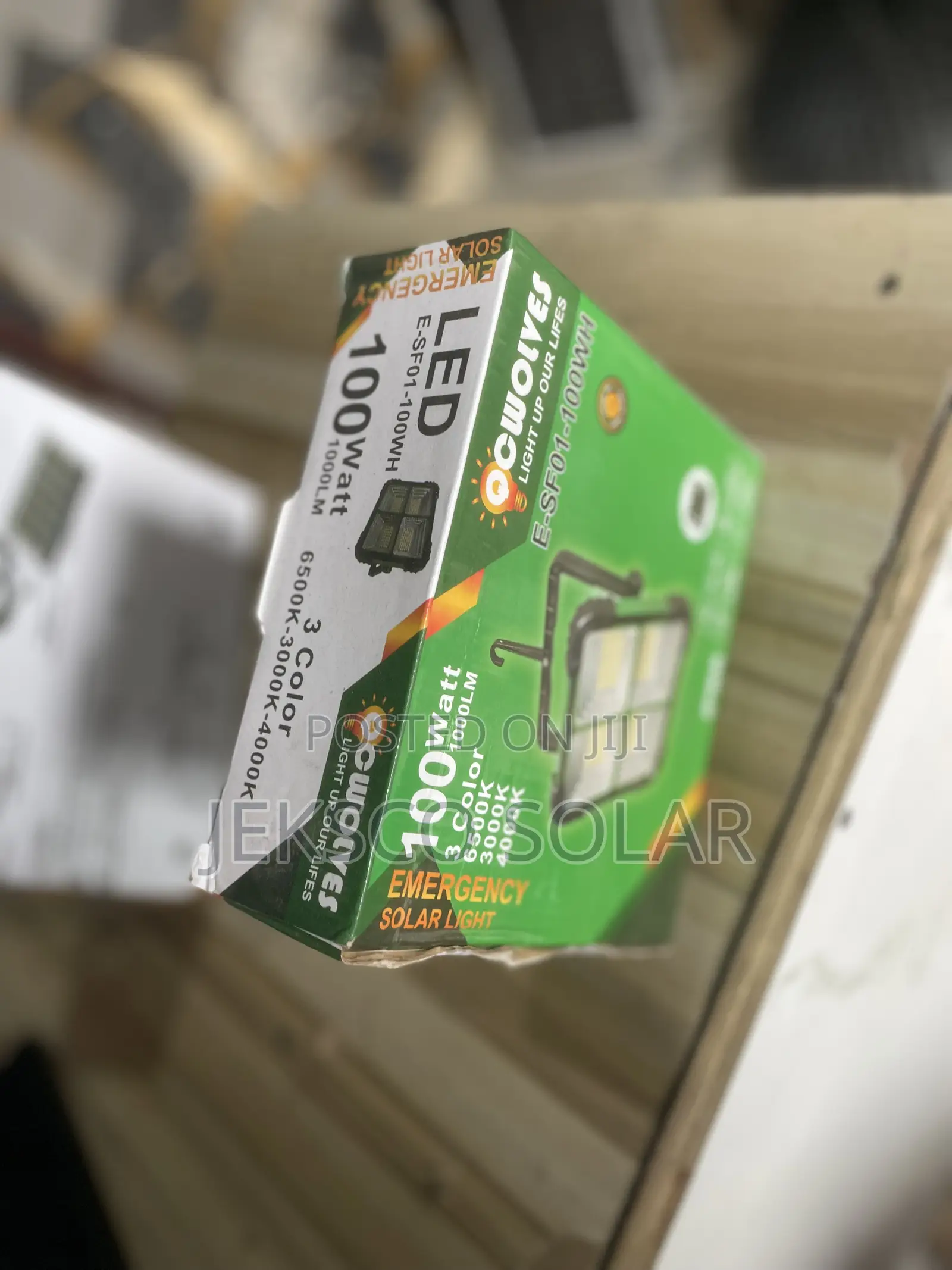 Solar Emergency Flood Light