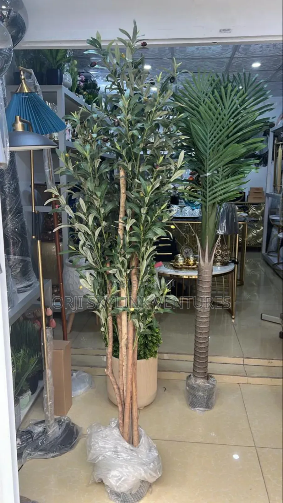 Synthetic Artificial Flower Plant