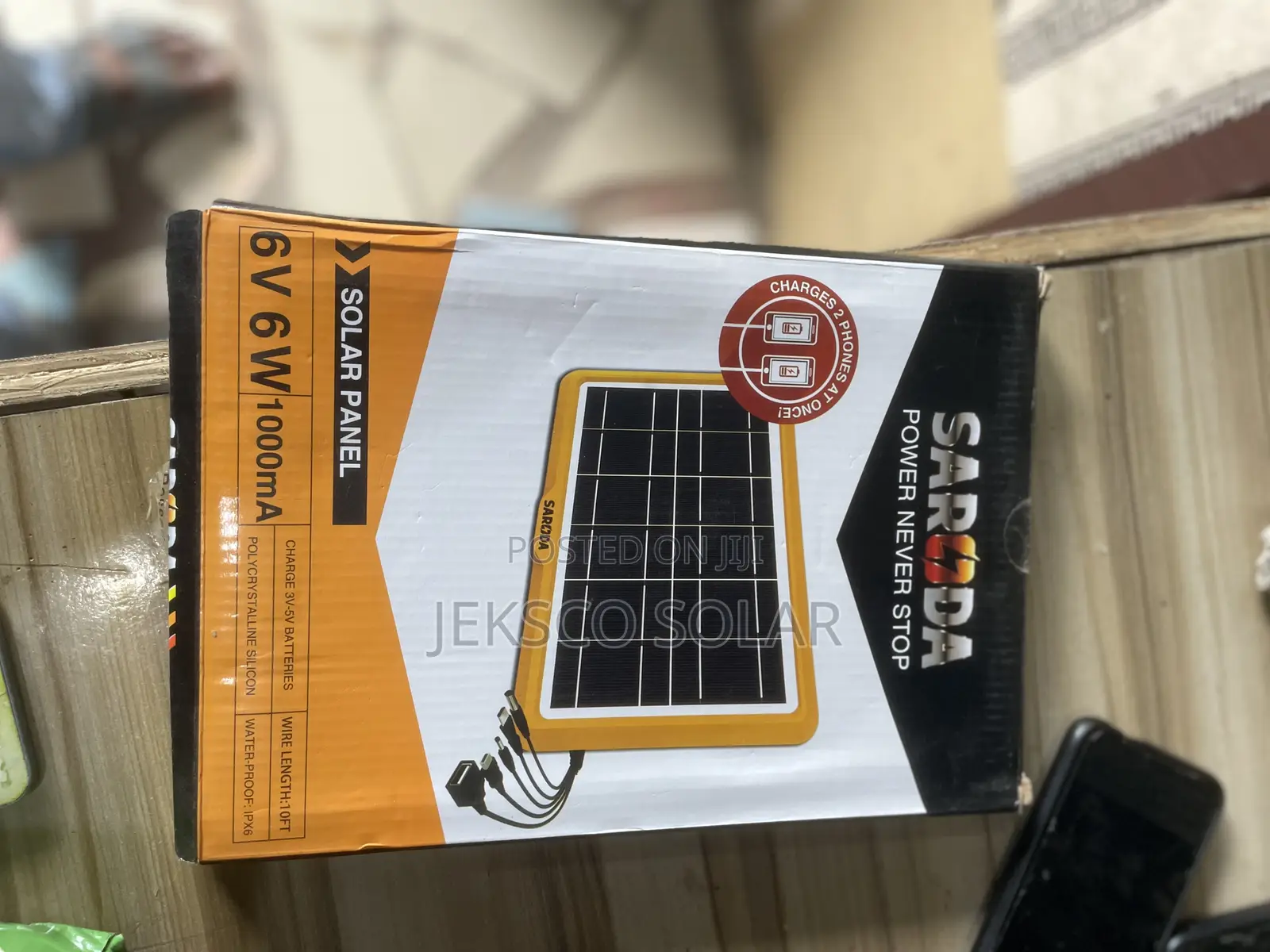Solar Energy Phone Charger Panel