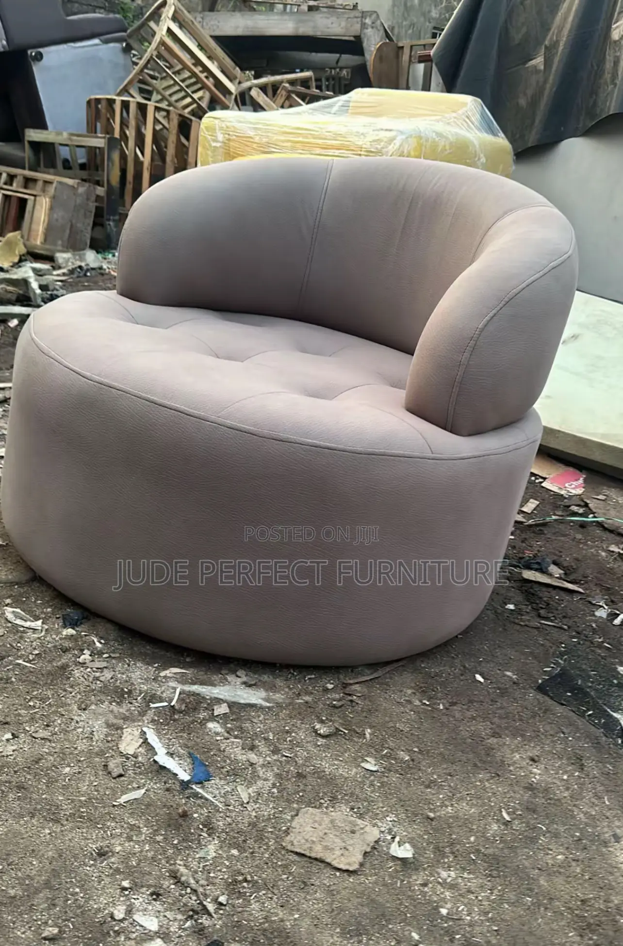 Quality Single Round Sofa Chair