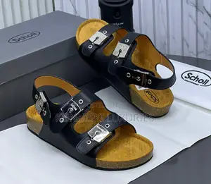 Original Origin Scholl Luxury Leather Sandals for Men