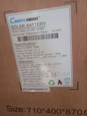 15kwh 48v Cworth Lithium Ion Battery Very Much Available
