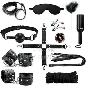 12 Pieces BDSM Fetish Pleasure Kit for Couples