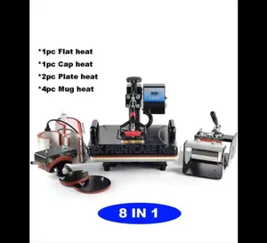 8 in 1 Combo Heat Press Machine