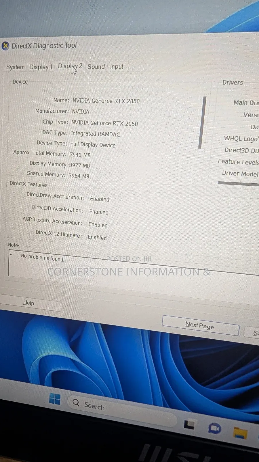 Laptop MSI Cyborg 15 8GB Intel Core i5 SSD 512GB