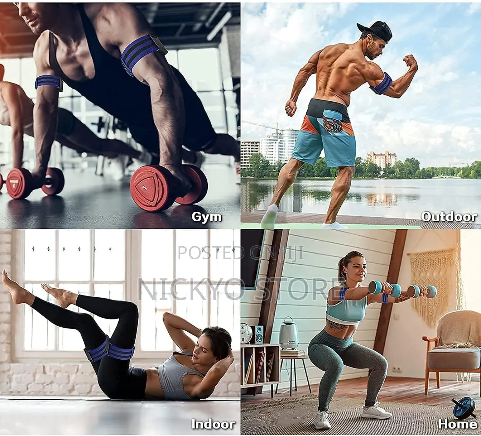 3in1 Blood Flow Restriction (Bfr) Training Bands