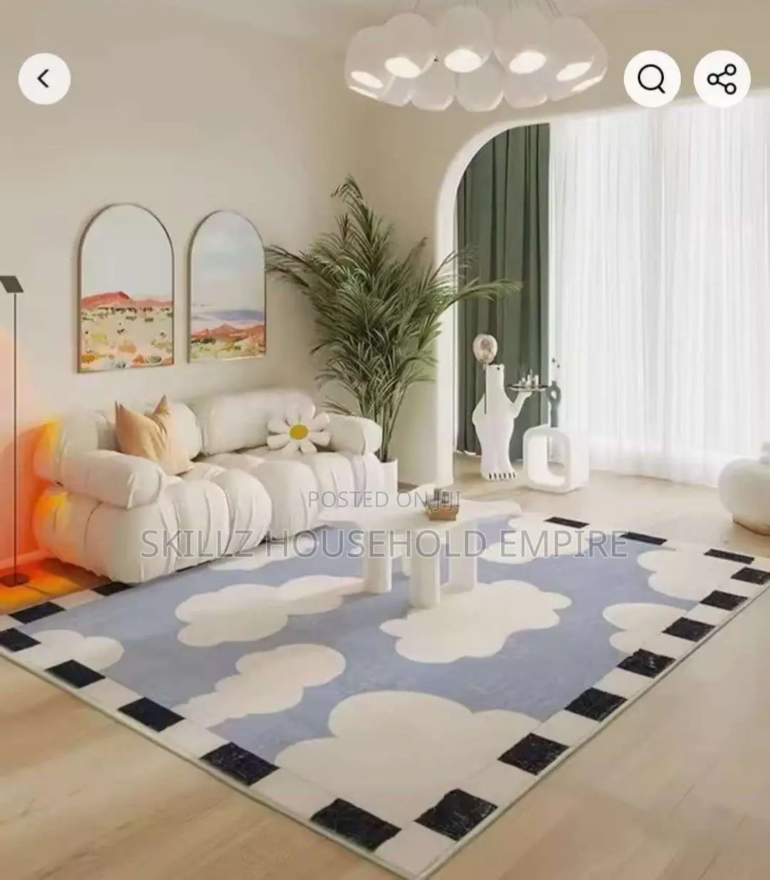 Quality Center Rug 5by7ft