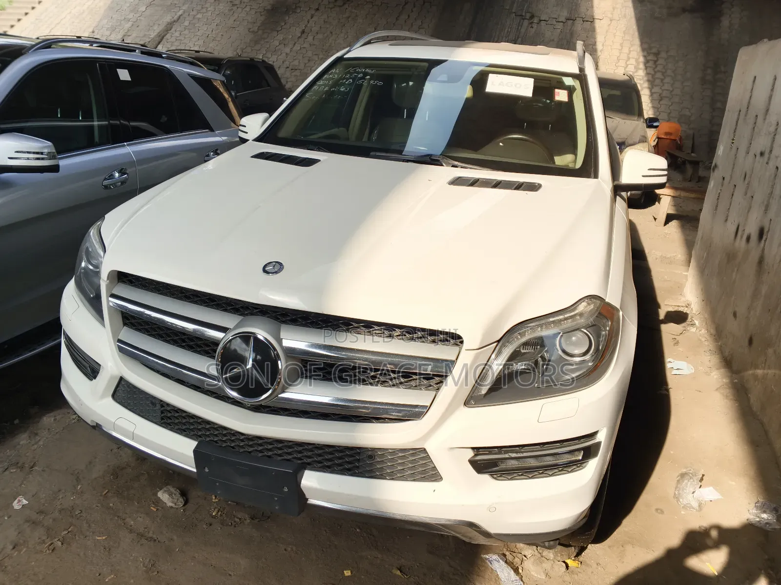 Mercedes-Benz GL-Class 450 2016 White