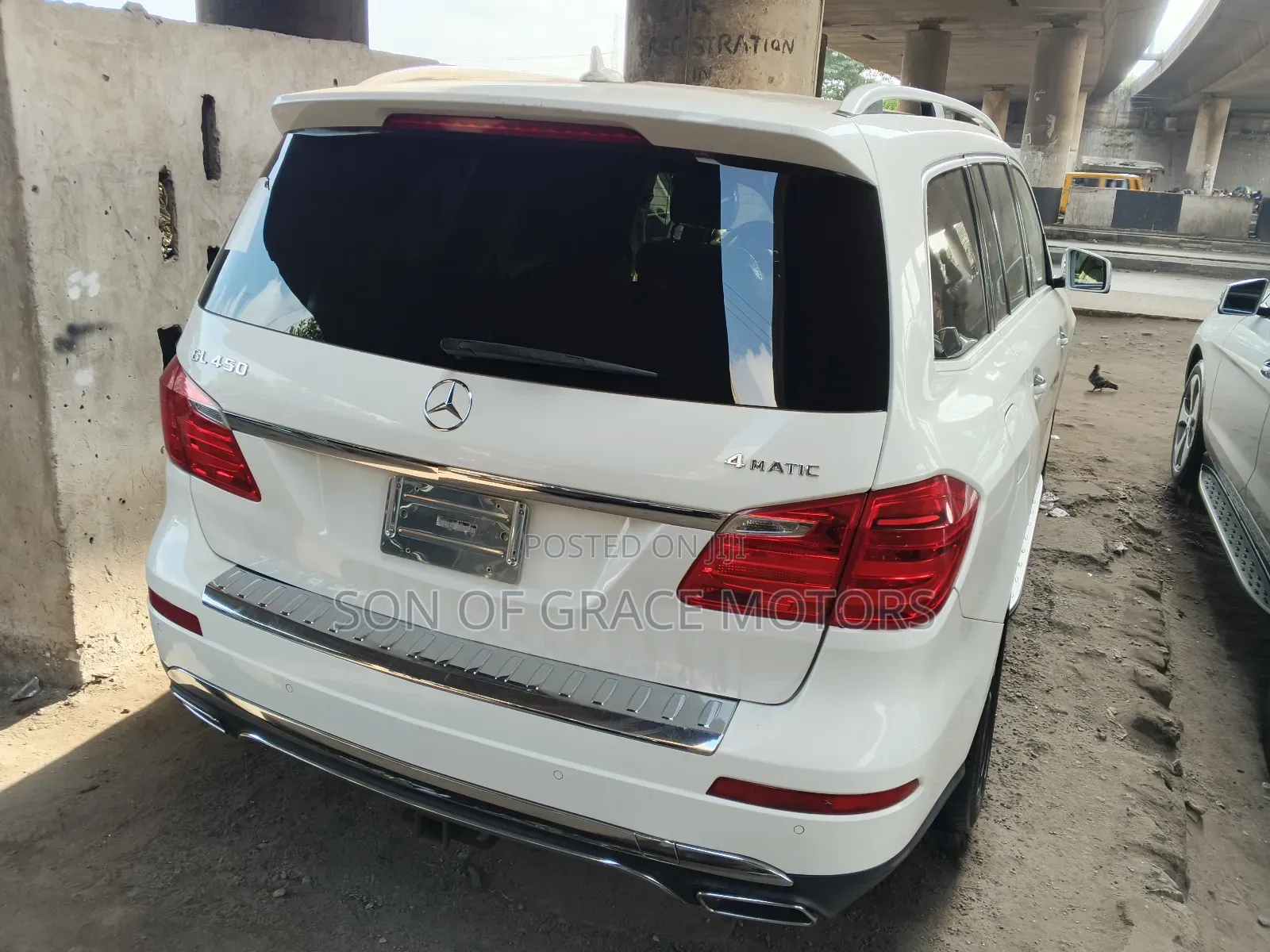 Mercedes-Benz GL-Class 450 2016 White