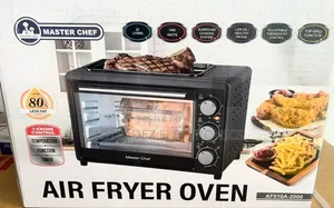 Master Chef 22l 3in1 Multifunctional Air Fryer/Toaster/Oven With Grill