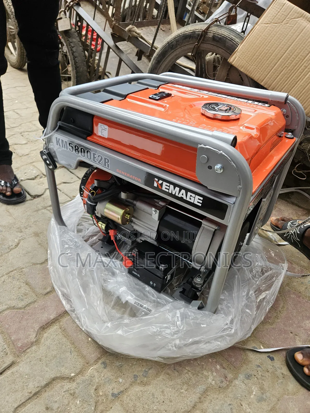 Kemage 4.5kva Petorl Generator Remove Control 100%Copper Wire