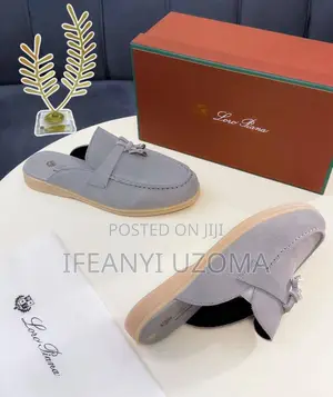 Luxury Designer Suede Half Shoe