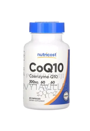 Nutricost Coq10 200mg Capsules X 60