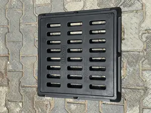 FRP/GRP Water Gully Cover 57x57 Black A15