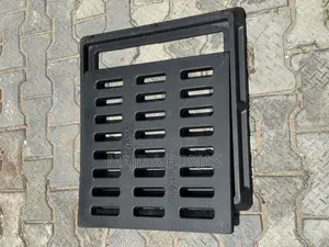 FRP/GRP Water Gully Cover 57x57 Black A15