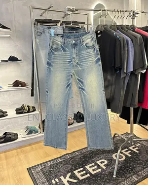 Super High Quality Luxury Cargo Men's Jeans Well Branded Package