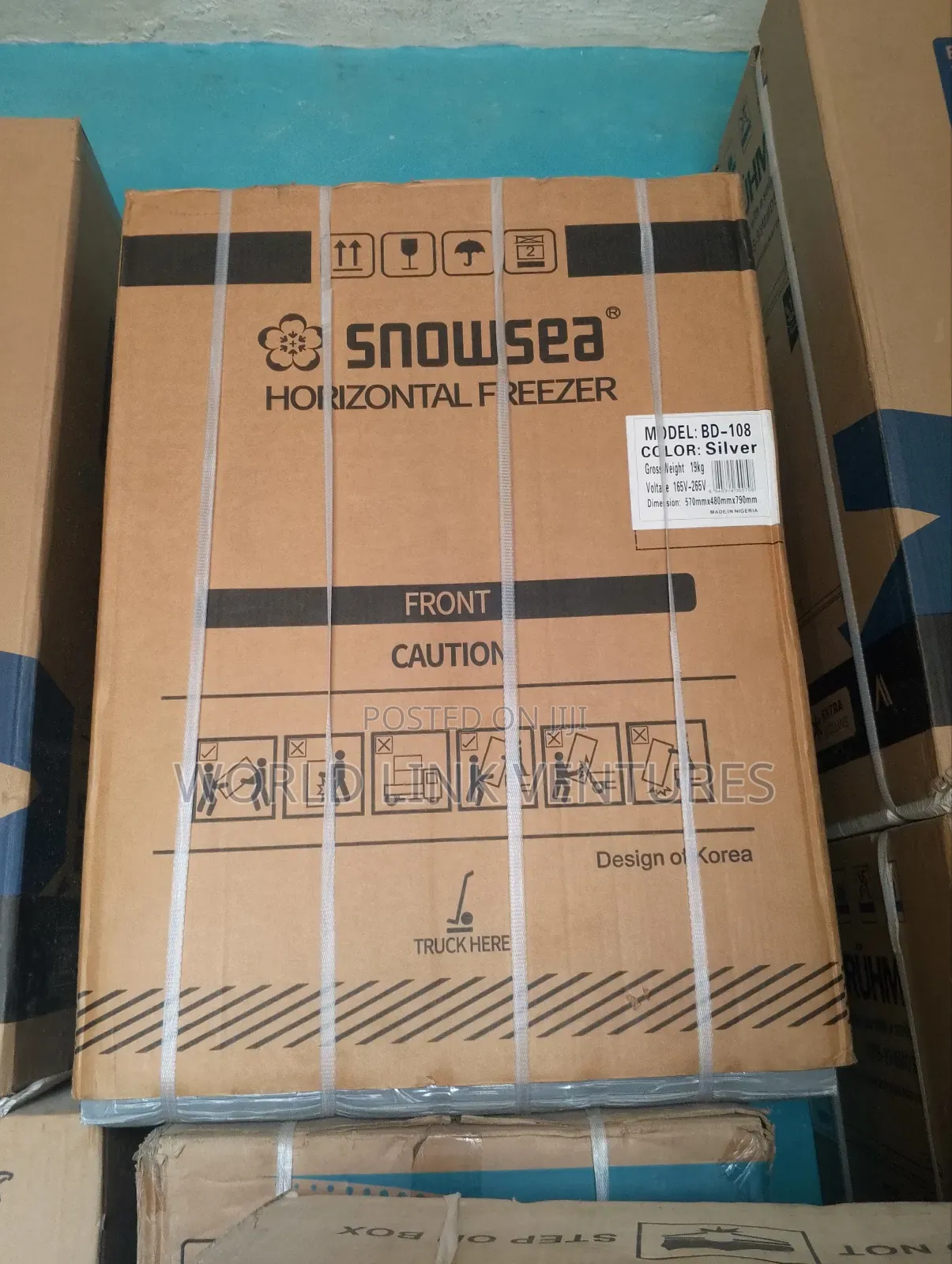 Snowsea Chest Freezer, Model No Bd 108