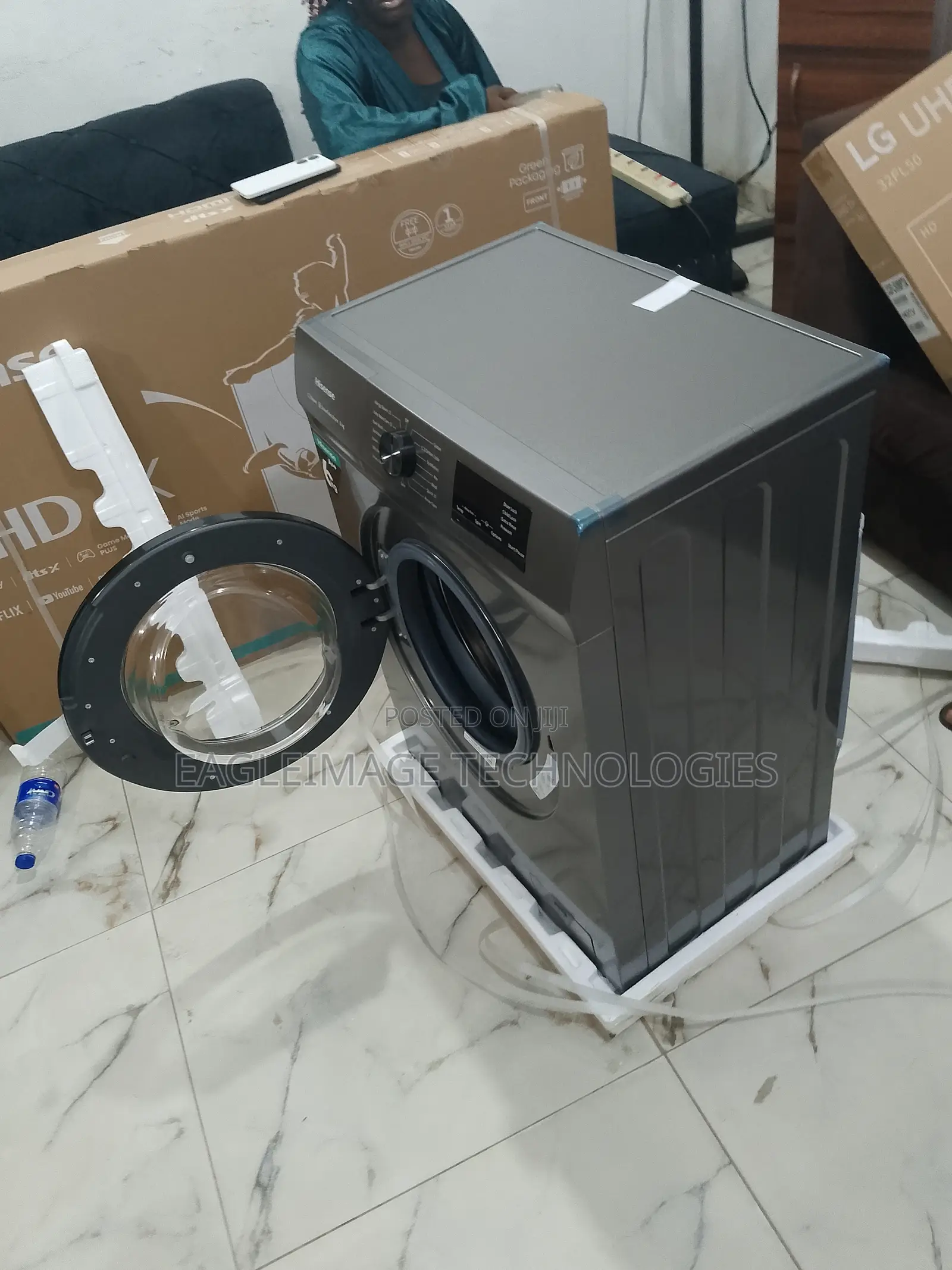 “Hisense Front Loader – Smart, Sleek, and Super-Efficient”